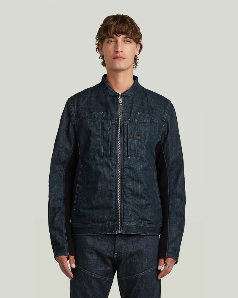 G-STAR RAW Biker Neo Raw Jacket - Dunkelblau - Herren Dunkelblau