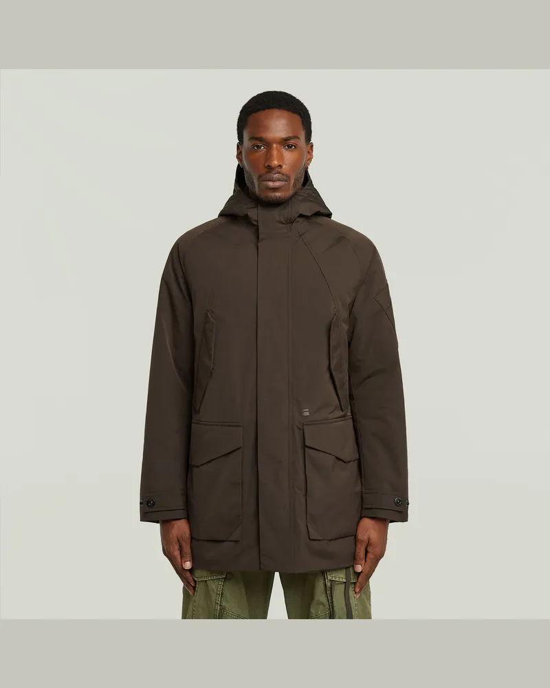 G-STAR RAW Multipocket Padded Parka - Braun - Herren Braun