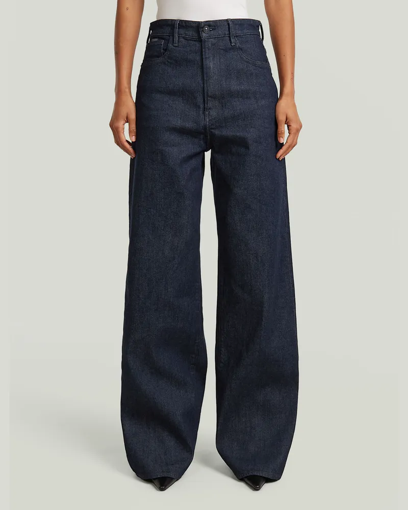 G-STAR RAW Deck 2.0 High Loose Jeans - Dunkelblau - Damen Dunkelblau