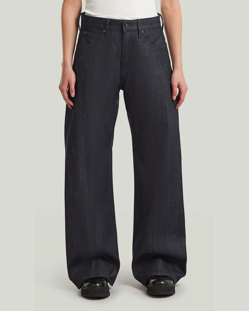 G-STAR RAW Contor Wide Jeans - Dunkelblau - Damen Dunkelblau