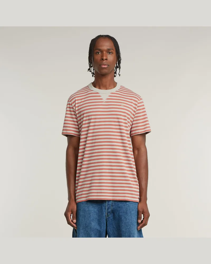 G-STAR RAW Nifous Stripe T-Shirt - Mehrfarbig - Herren Mehrfarbig