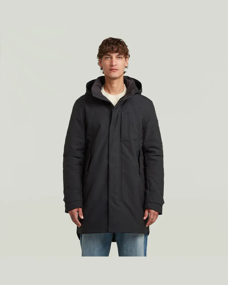 G-STAR RAW Utility Lightweight Steppmantel - Schwarz - Herren Schwarz