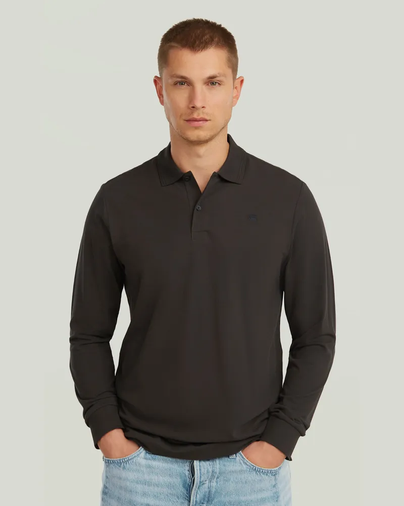 G-STAR RAW Dunda Slim Poloshirt - Grau - Herren Grau