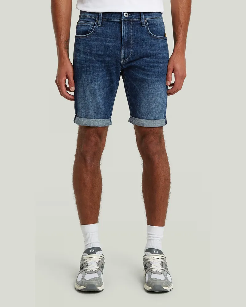 G-STAR RAW 3301 Slim Shorts - Dunkelblau - Herren Dunkelblau