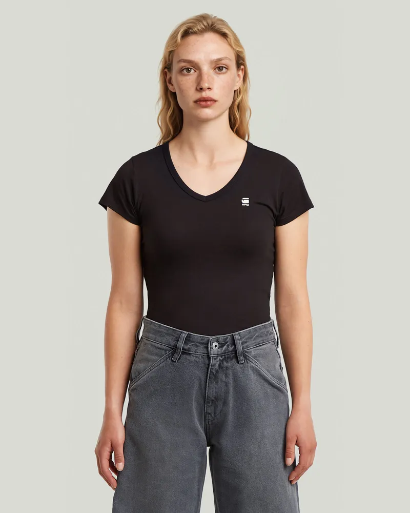 G-STAR RAW Slim V T-Shirt 2-Pack - Mehrfarbig - Damen Mehrfarbig