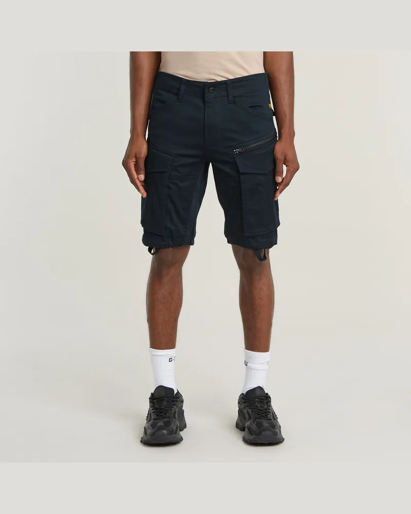 G-STAR RAW Rovic Zip Regular Shorts - Dunkelblau - Herren Dunkelblau