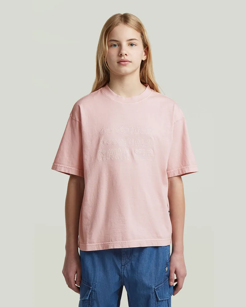 G-STAR RAW Girls Oversized T-Shirt - Pink - mädchen Pink