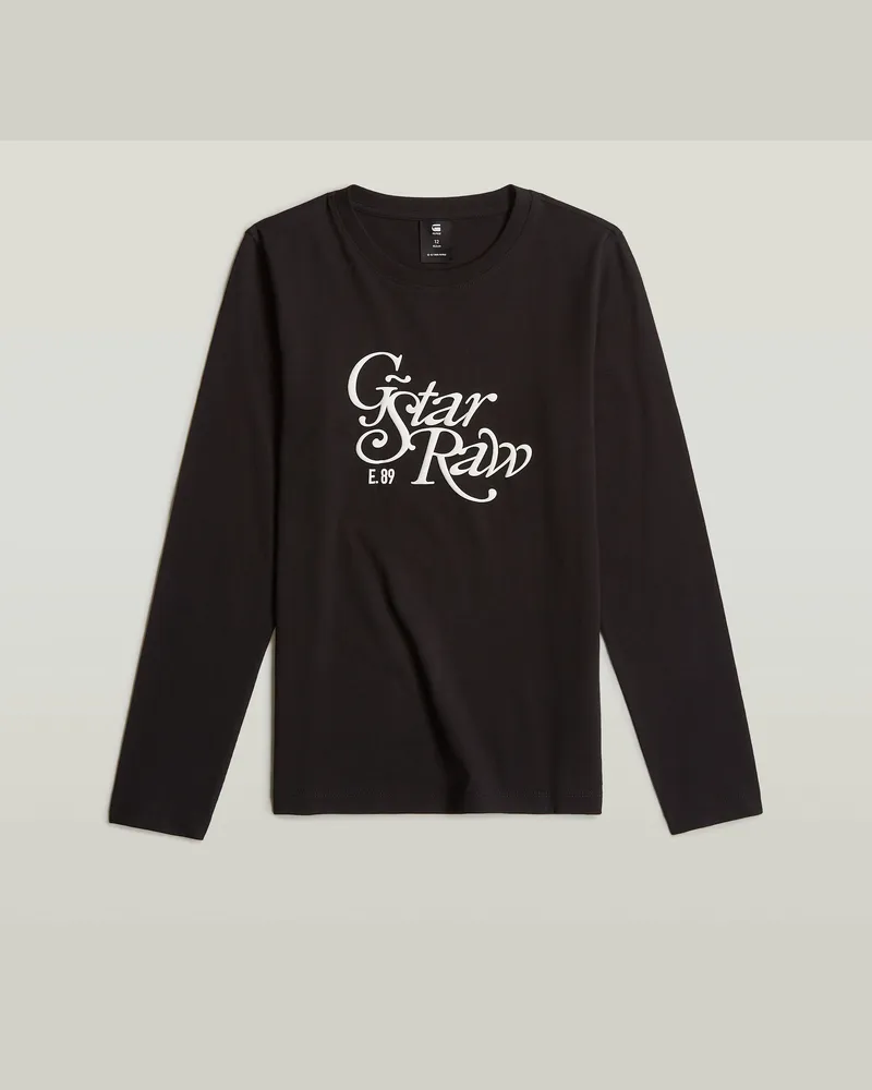 G-STAR RAW Mädchen Top Slim - Schwarz - mädchen Schwarz