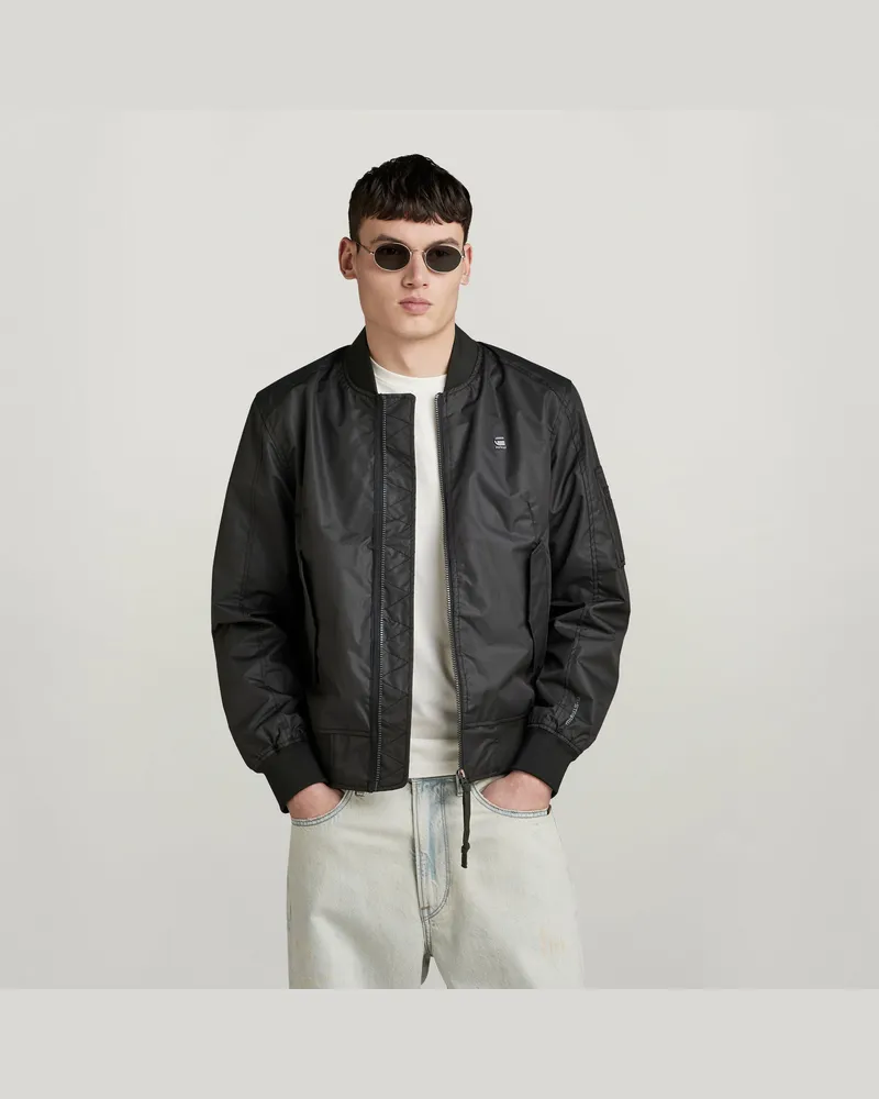 G-STAR RAW Arris Unpadded Bomberjacke - Schwarz - Herren Schwarz