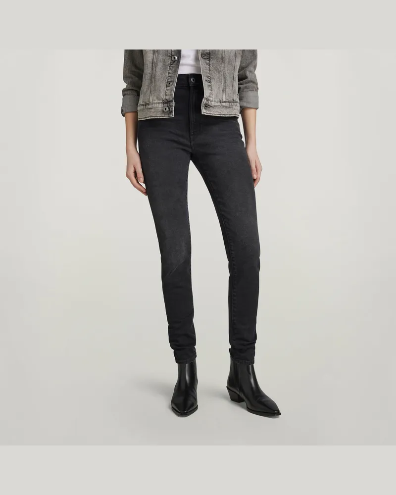 G-STAR RAW Kafey Ultra High Skinny Jeans - Schwarz - Damen Schwarz