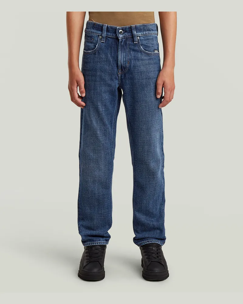 G-STAR RAW Boys Mosa Straight Jeans - Mittelblau - jungen Mittelblau
