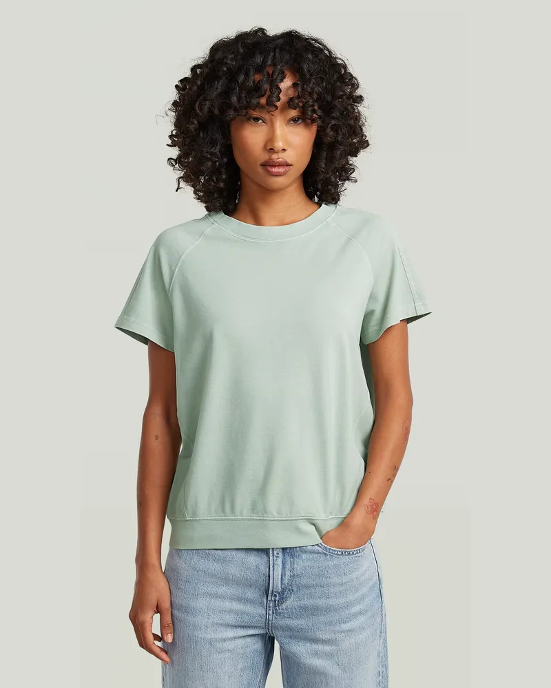 G-STAR RAW Raglan T-Shirt - Grün - Damen Grün