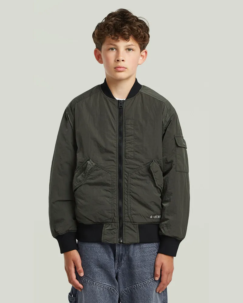 G-STAR RAW Boys Bomberjacke - Dunkelblau - jungen Dunkelblau