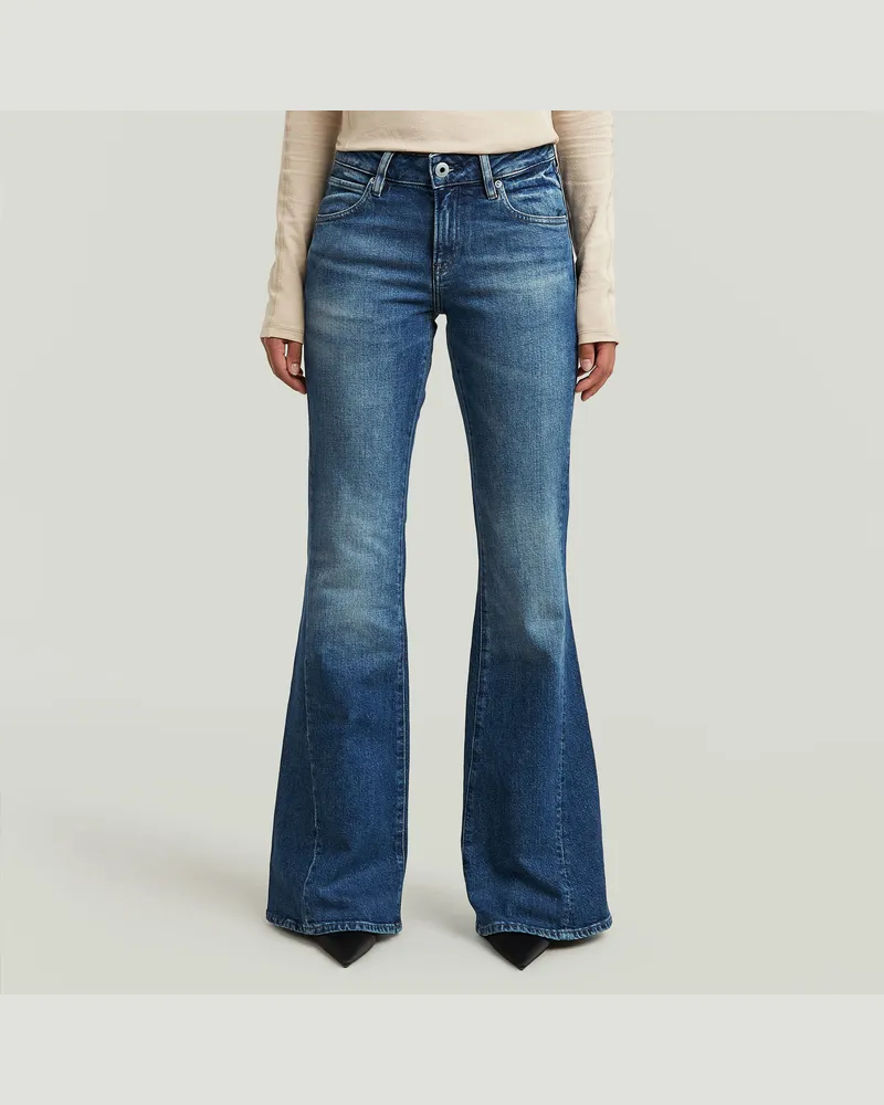 G-STAR RAW Stevey Flare Jeans - Mittelblau - Damen Mittelblau