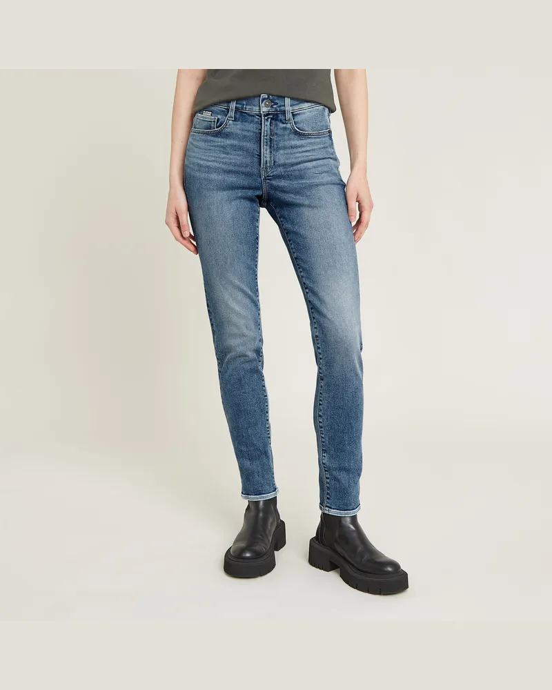 G-STAR RAW Ace 2.0 Slim Straight Jeans - Hellblau - Damen Hellblau