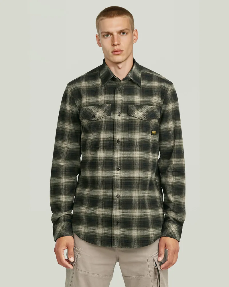 G-STAR RAW Marine Slim Hemd - Mehrfarbig - Herren Mehrfarbig