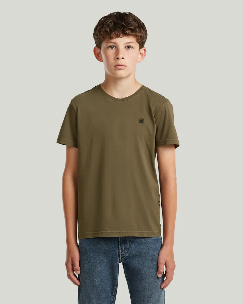 G-STAR RAW Boys Base T-Shirt - Grün - jungen Grün