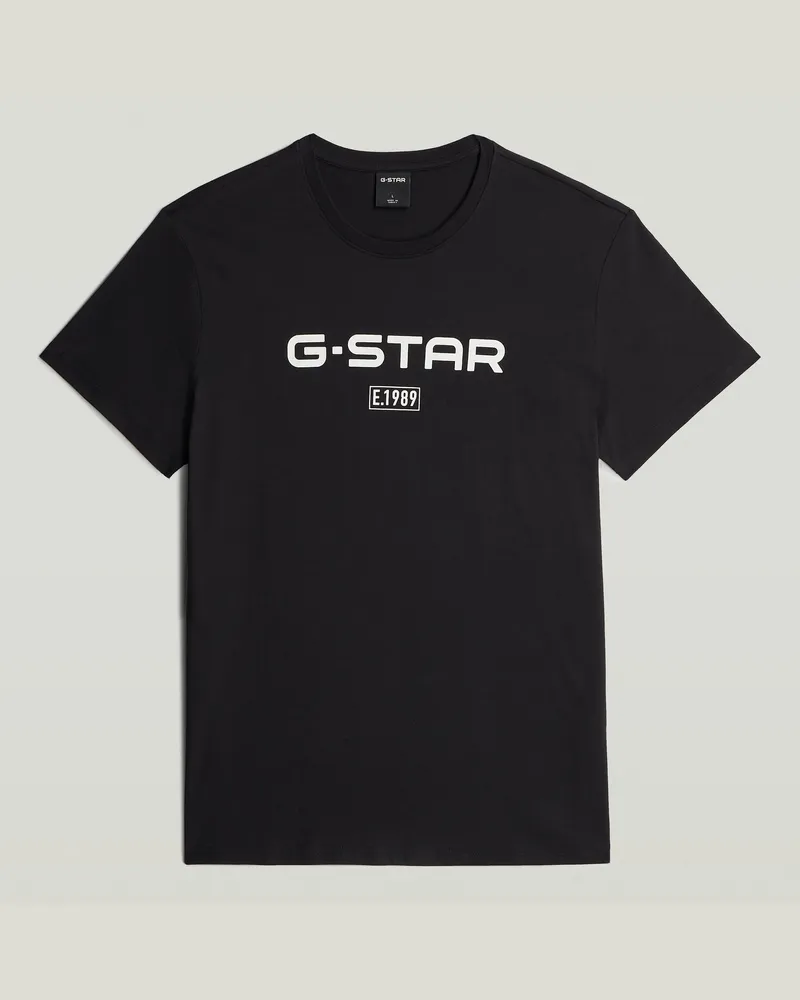 G-STAR RAW Chest Logo T-Shirt - Schwarz - Herren Schwarz