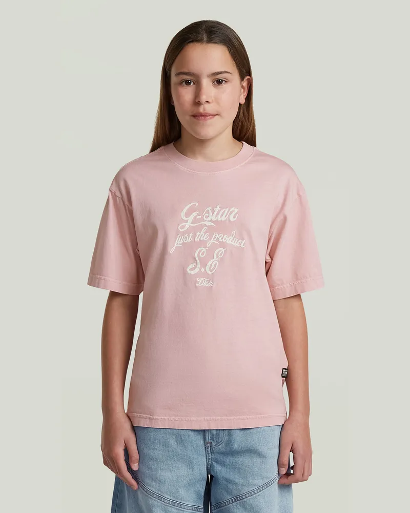 G-STAR RAW Girls Oversized Top - Pink - mädchen Pink
