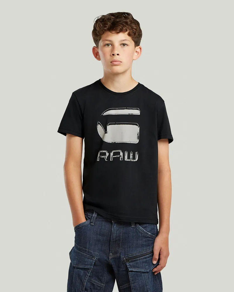 G-STAR RAW Boys Base T-Shirt - Schwarz - jungen Schwarz