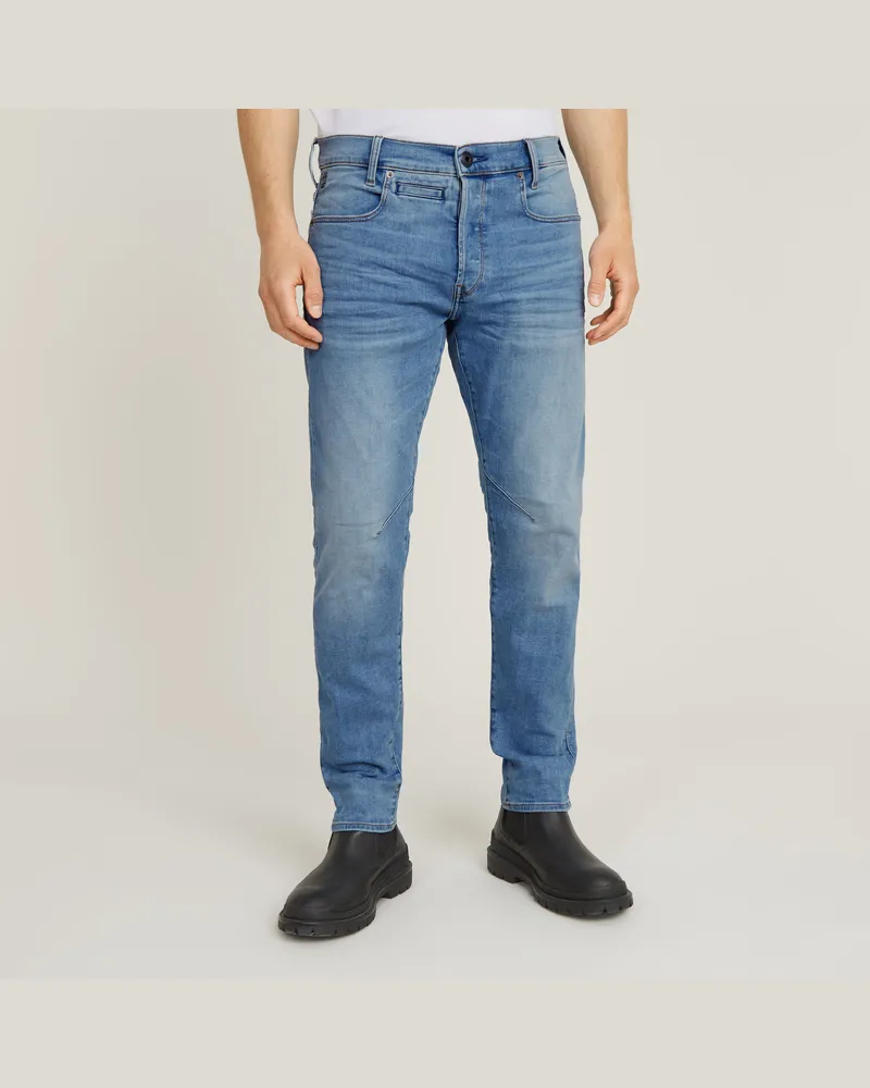G-STAR RAW D-Staq 5-Pocket Slim Jeans - Hellblau - Herren Hellblau