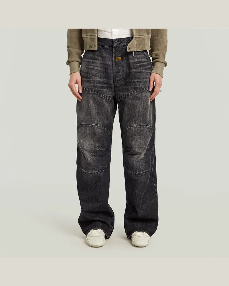 G-STAR RAW Elwood Unisex Low Loose Jeans - Schwarz - Herren Schwarz