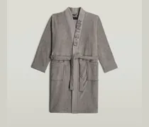 Bademantel - Grau - Herren