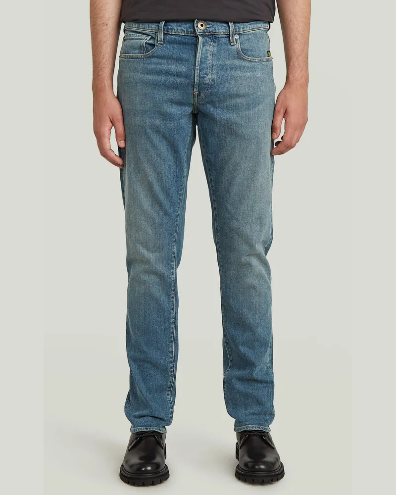 G-STAR RAW 3301 Regular Tapered Jeans - Mittelblau - Herren Mittelblau
