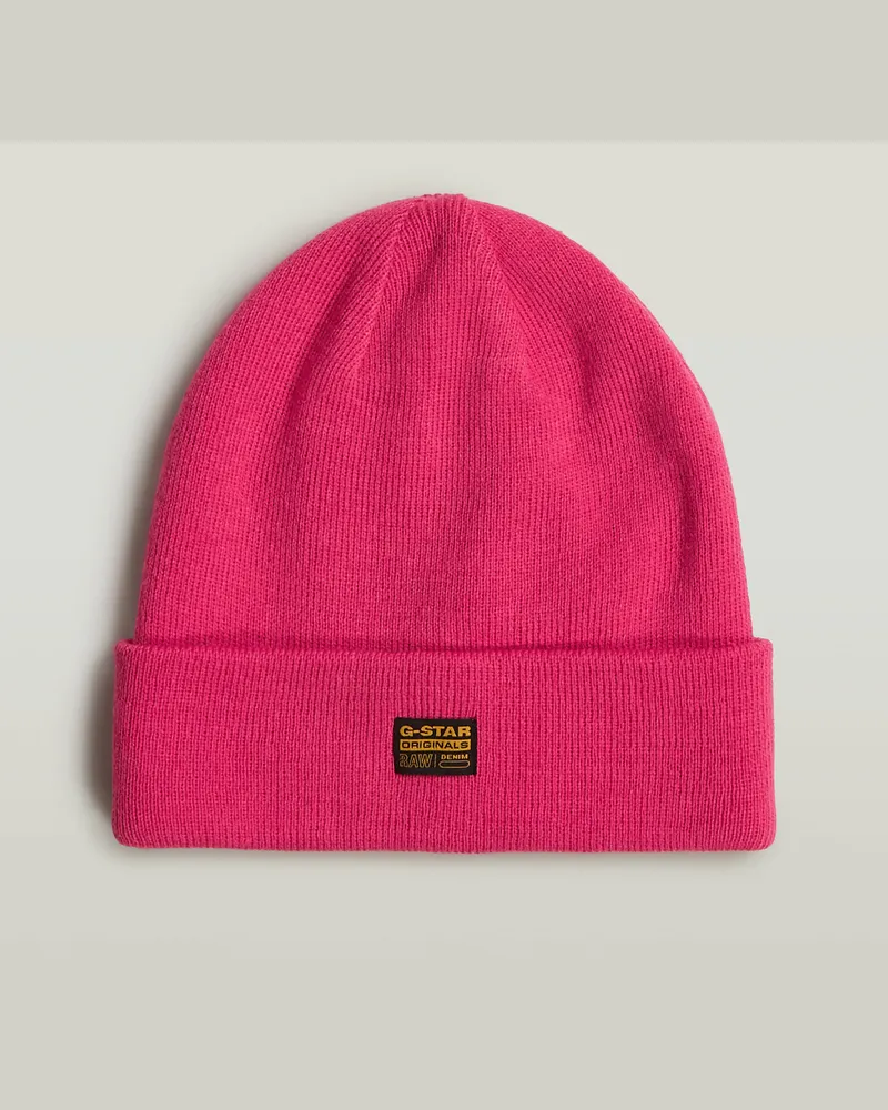 G-STAR RAW Effo Long Beanie - Pink - Herren Pink