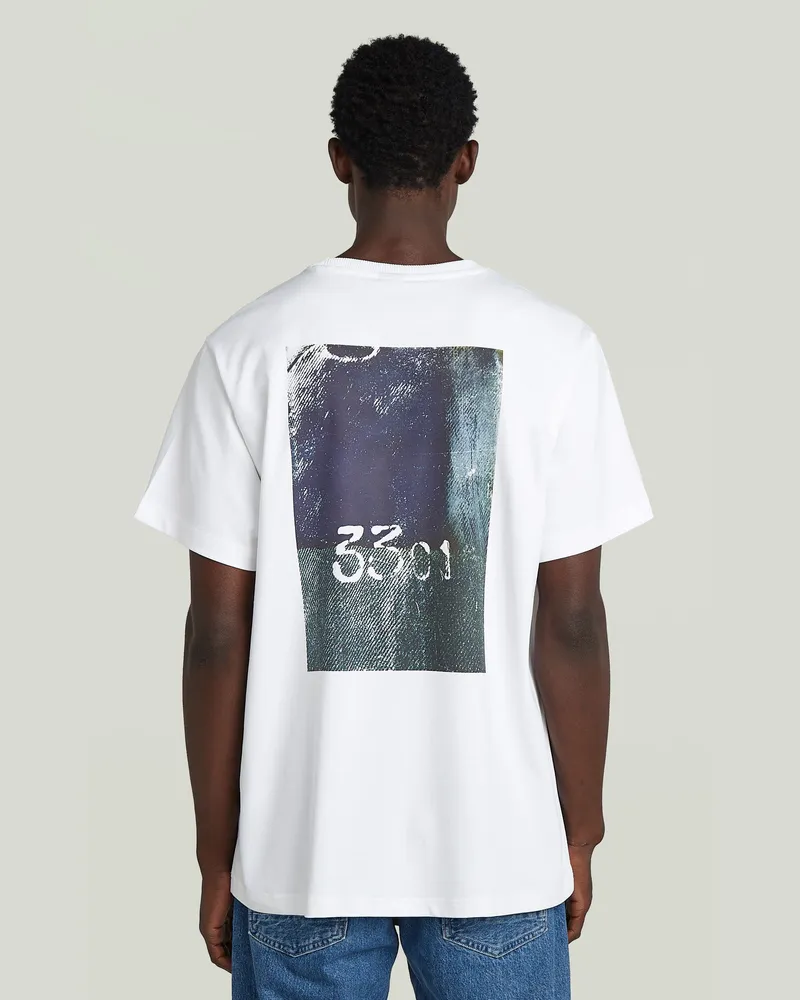 G-STAR RAW Back Photo Print Loose T-Shirt - Andere - Herren Andere