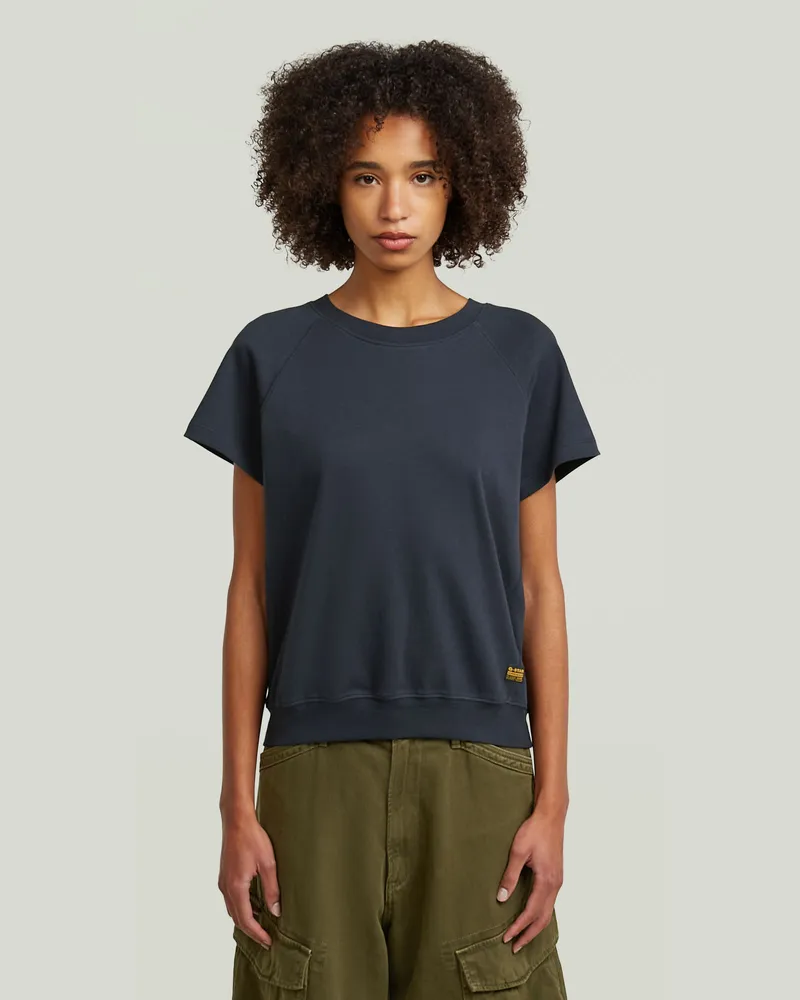 G-STAR RAW Raglan T-Shirt - Dunkelblau - Damen Dunkelblau