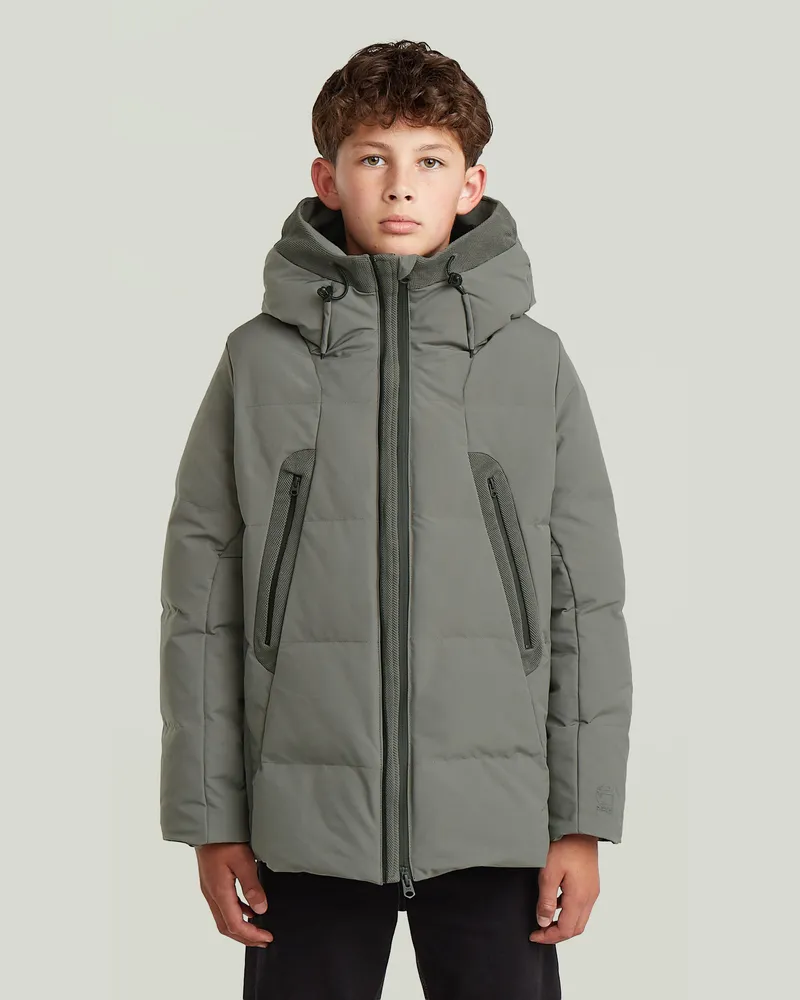 G-STAR RAW Boys Cayley Padded Jacke - Grau - jungen Grau