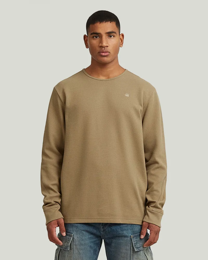 G-STAR RAW Structured Tweeter T-Shirt - Beige - Herren Beige