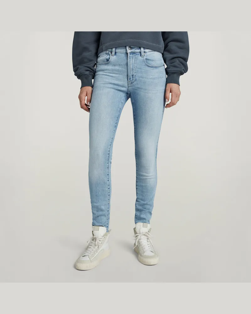 G-STAR RAW Lhana Skinny Jeans - Hellblau - Damen Hellblau