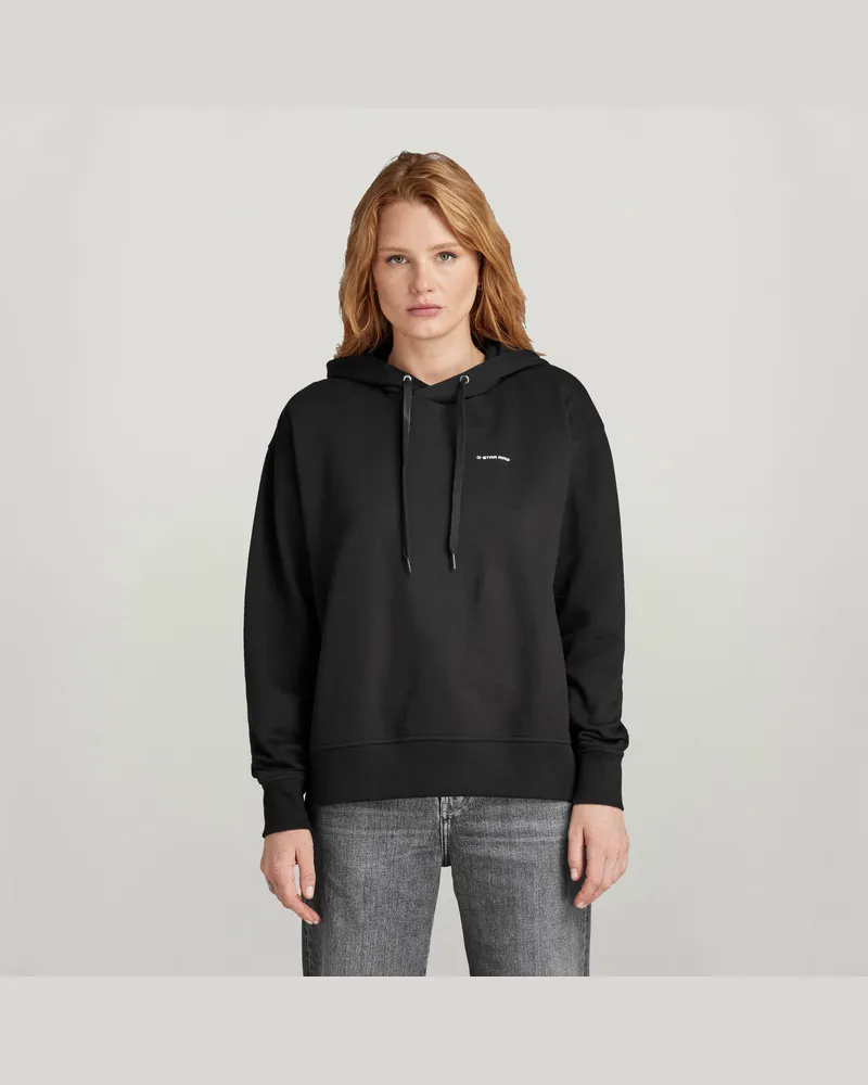 G-STAR RAW Graphic Core Hooded Sweatshirt - Schwarz - Damen Schwarz