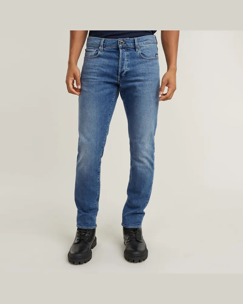 G-STAR RAW 3301 Regular Tapered Jeans - Mittelblau - Herren Mittelblau