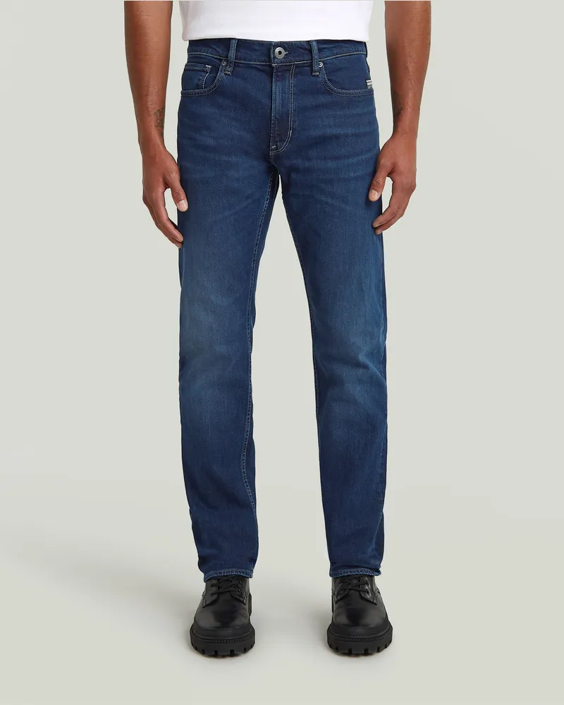 G-STAR RAW Mosa Straight Jeans - Dunkelblau - Herren Dunkelblau