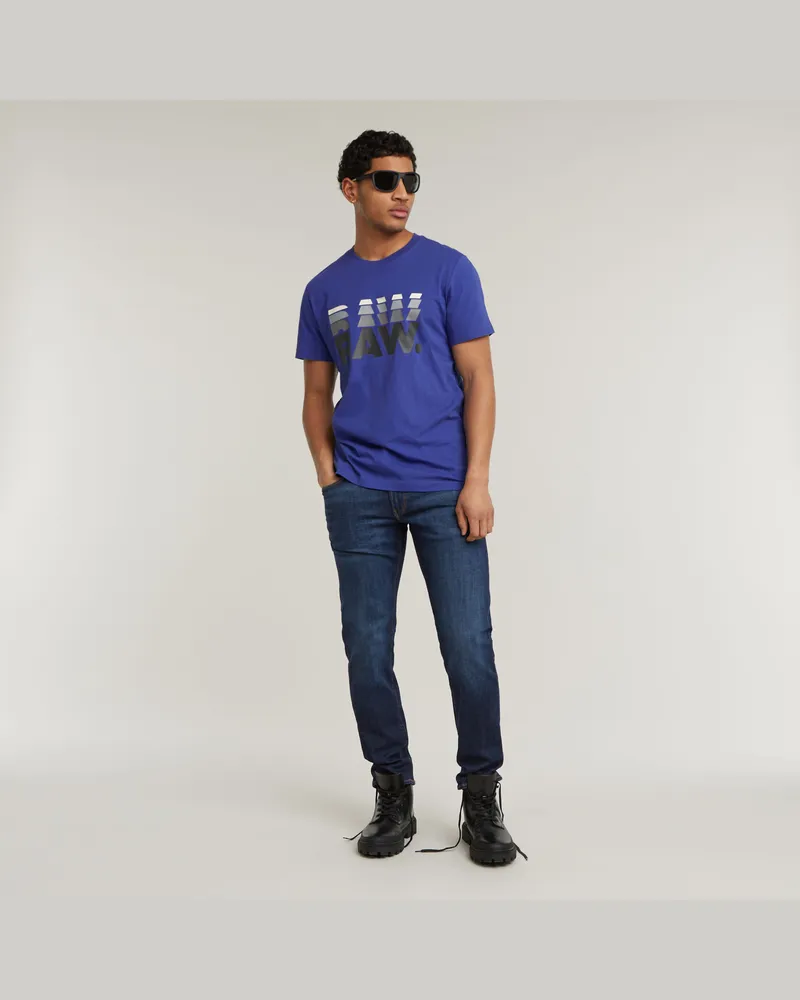 G-STAR RAW 3301 Straight Jeans - Dunkelblau - Herren Dunkelblau