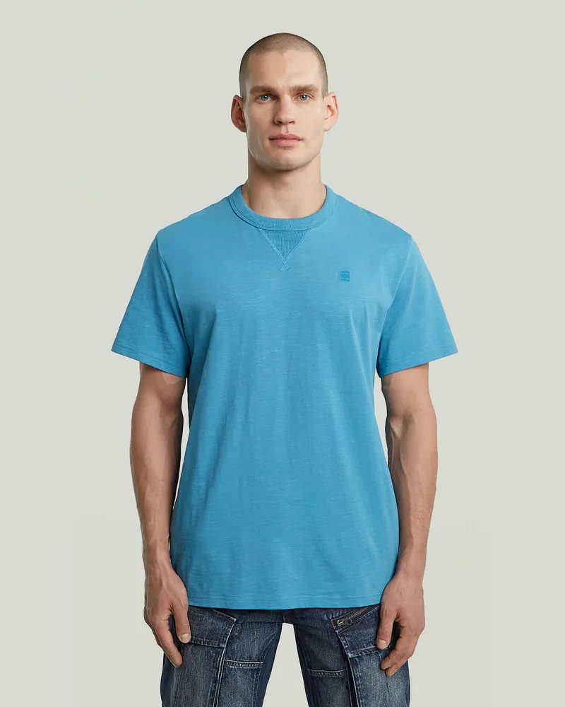 G-STAR RAW Nifous T-Shirt - Mittelblau - Herren Mittelblau