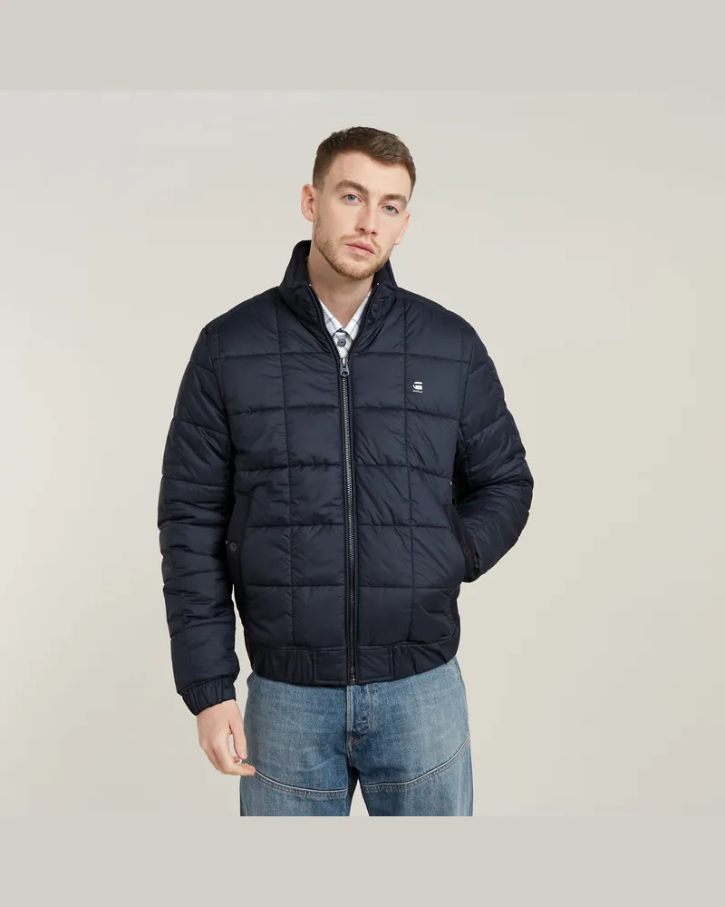 G-STAR RAW Meefic Quilted Jacke - Dunkelblau - Herren Dunkelblau