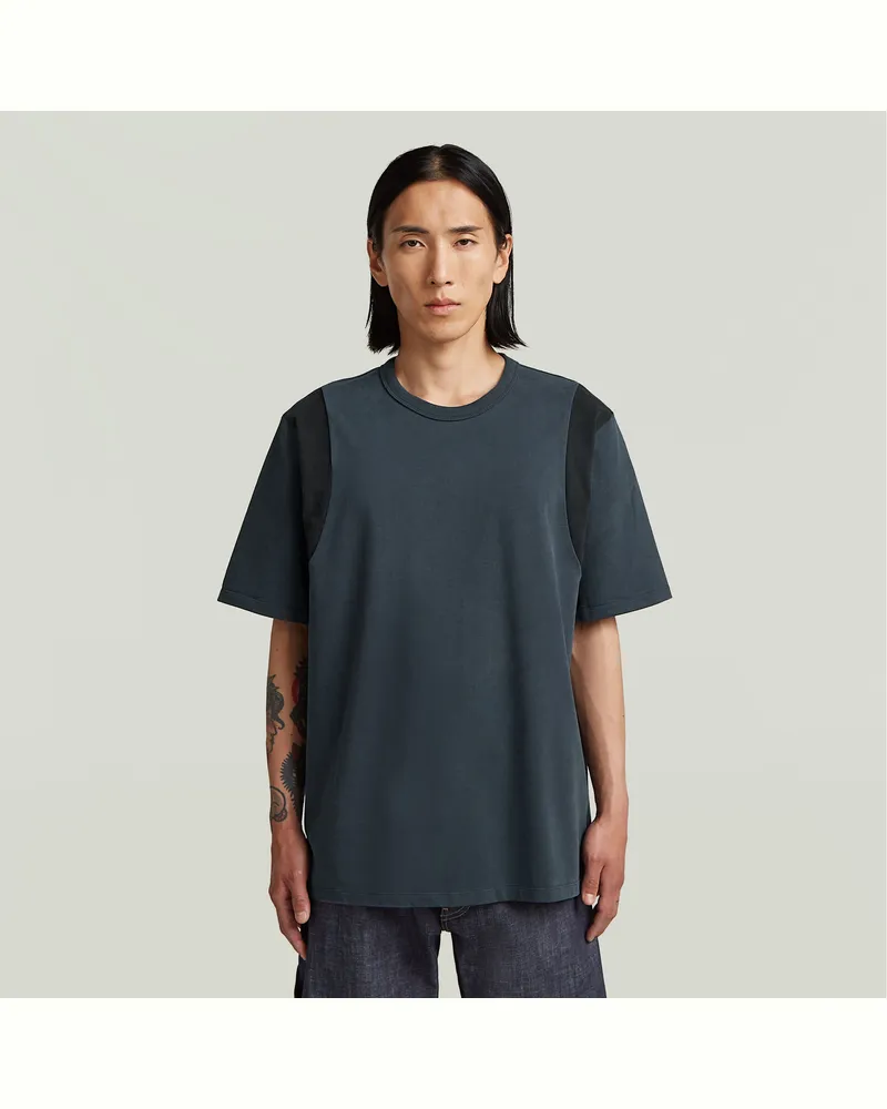 G-STAR RAW MN Relaxed T-Shirt - Dunkelblau - Herren Dunkelblau