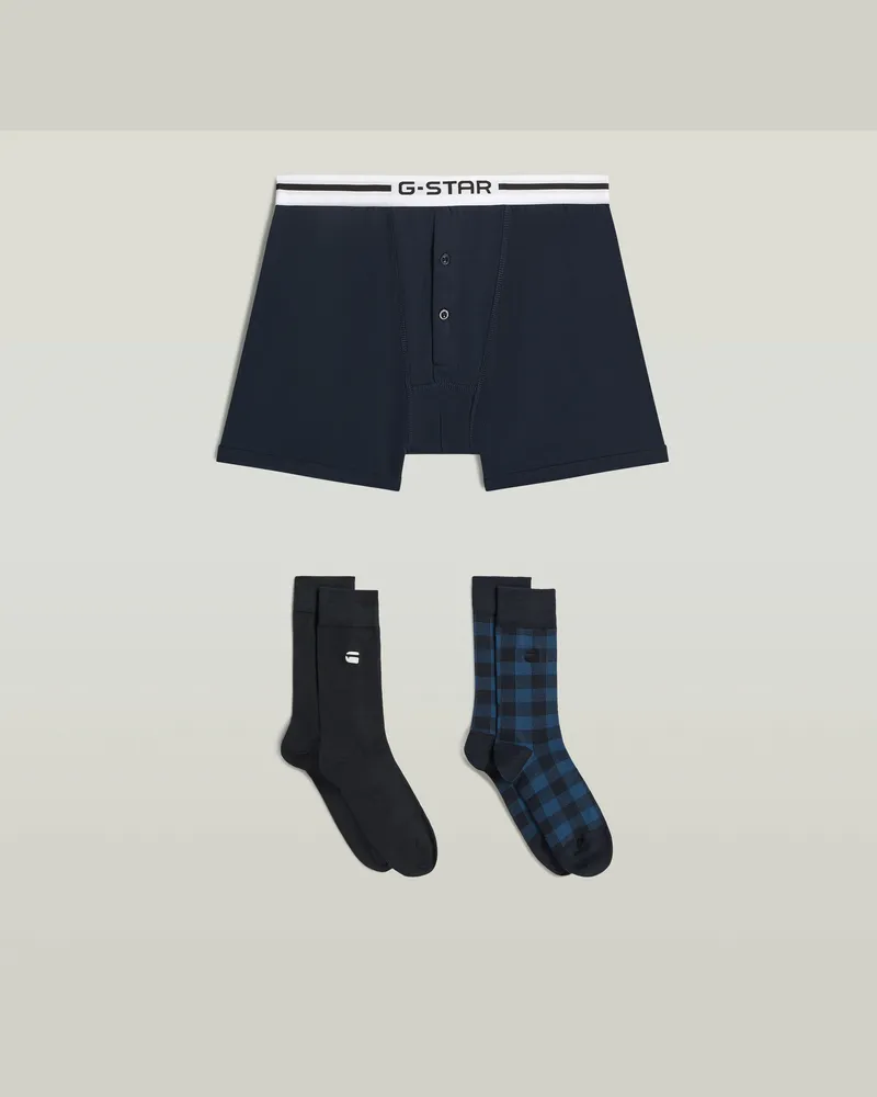 G-STAR RAW Boxer & Sock Set - Mehrfarbig - Herren Mehrfarbig