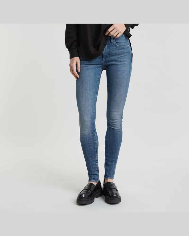 G-STAR RAW Lhana Skinny Jeans - Mittelblau - Damen Mittelblau