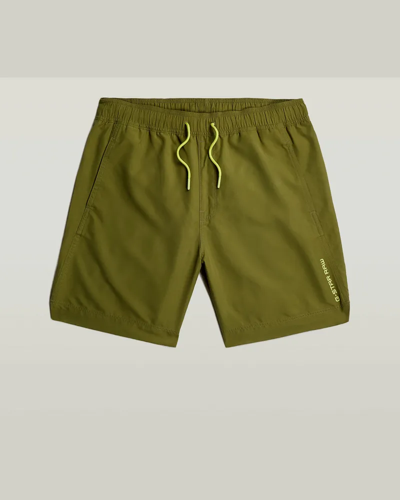 G-STAR RAW Long Badeshort - Grün - Herren Grün