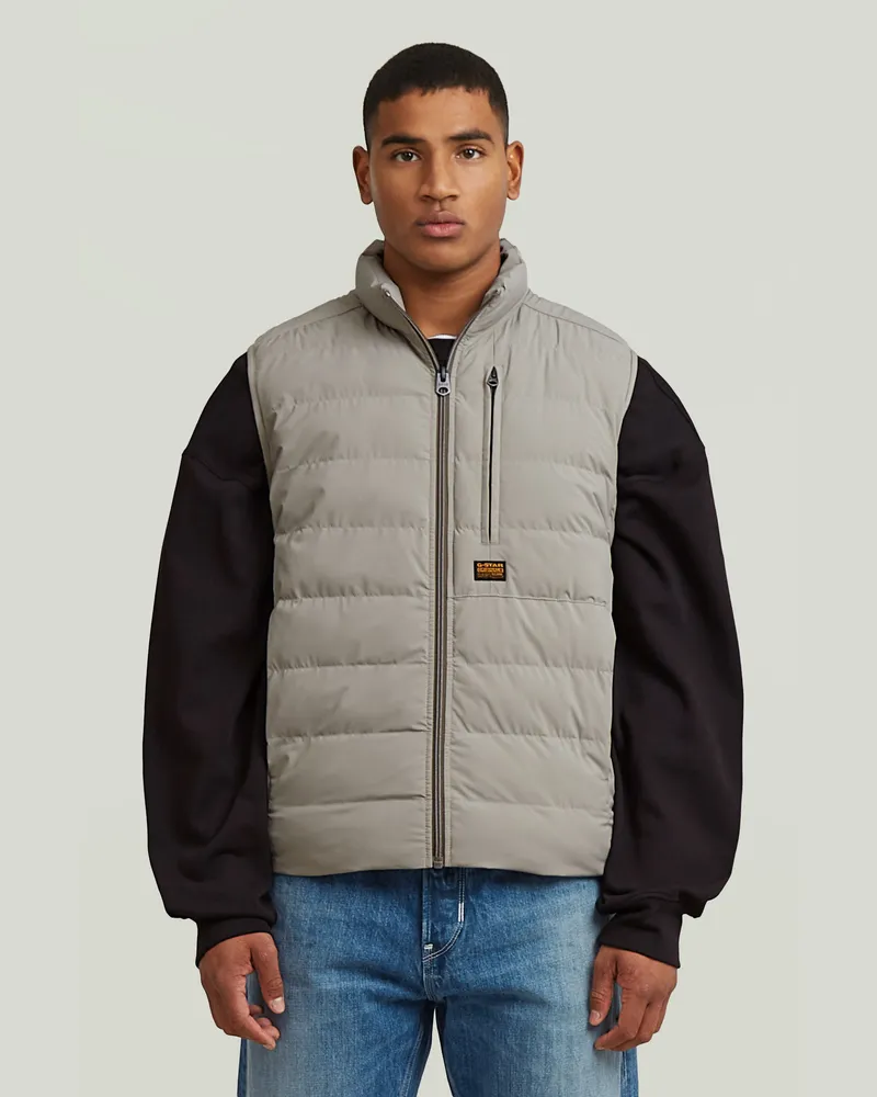 G-STAR RAW Foundation Liner Weste - Beige - Herren Beige