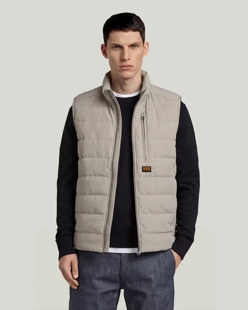 G-STAR RAW Foundation Liner Weste - Beige - Herren Beige