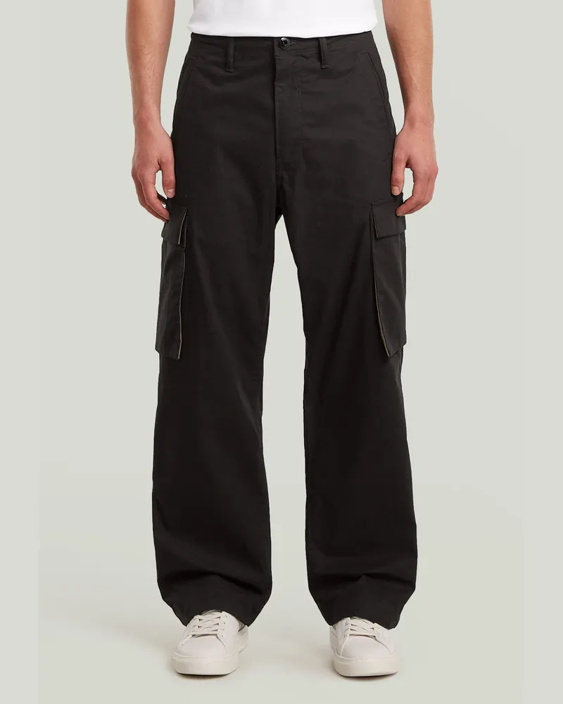 G-STAR RAW Renato Straight Cargohose - Schwarz - Herren Schwarz