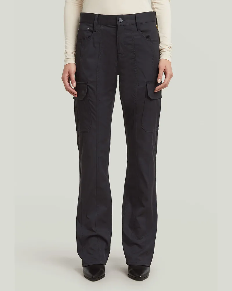 G-STAR RAW Festliche Bootcut-Hose - Schwarz - Damen Schwarz