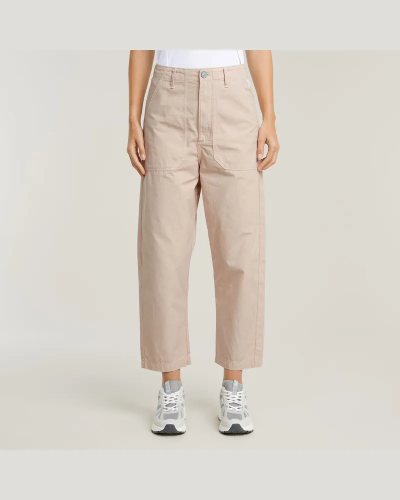 G-STAR RAW Pilot Cropped Hose - Pink - Damen Pink