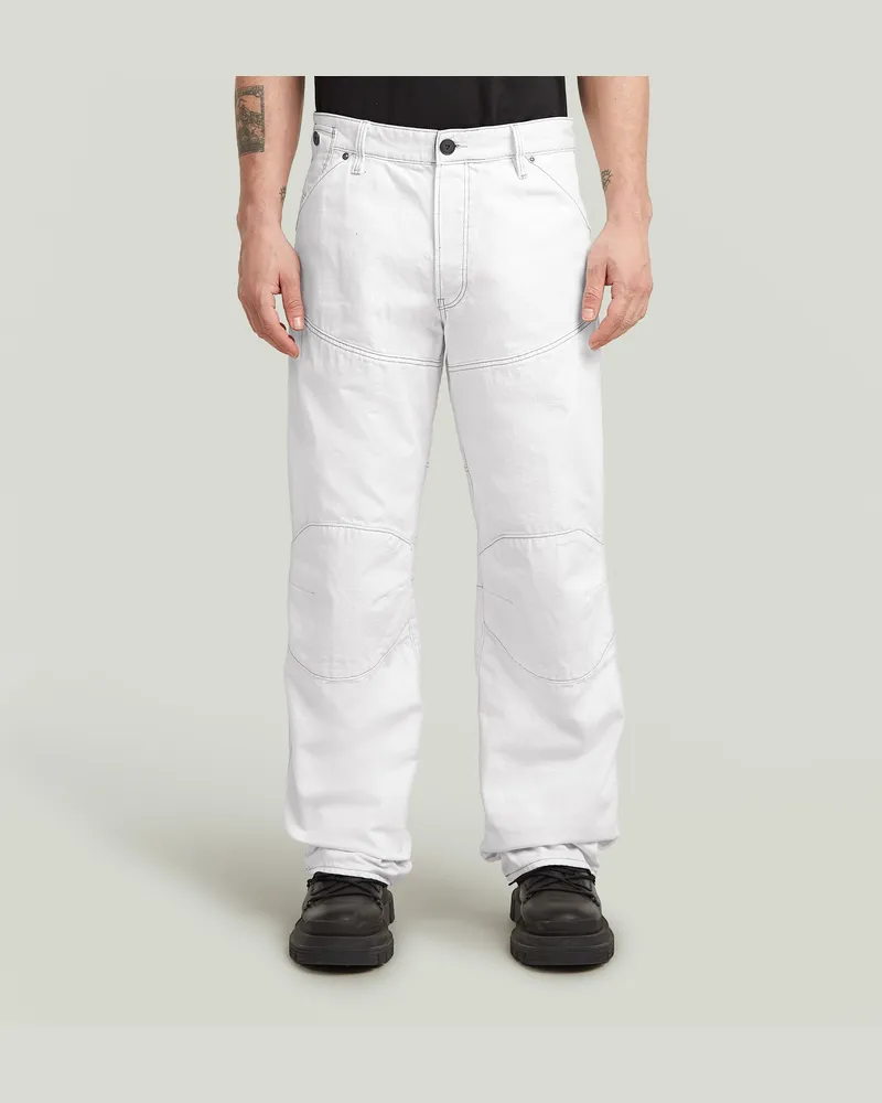G-STAR RAW 5620 Loose Jeans - Weiß - Herren Weiß